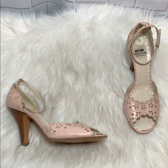 Moschino Cheap And Chic Pink Heels Sz 41/1… - Picture 1 of 6